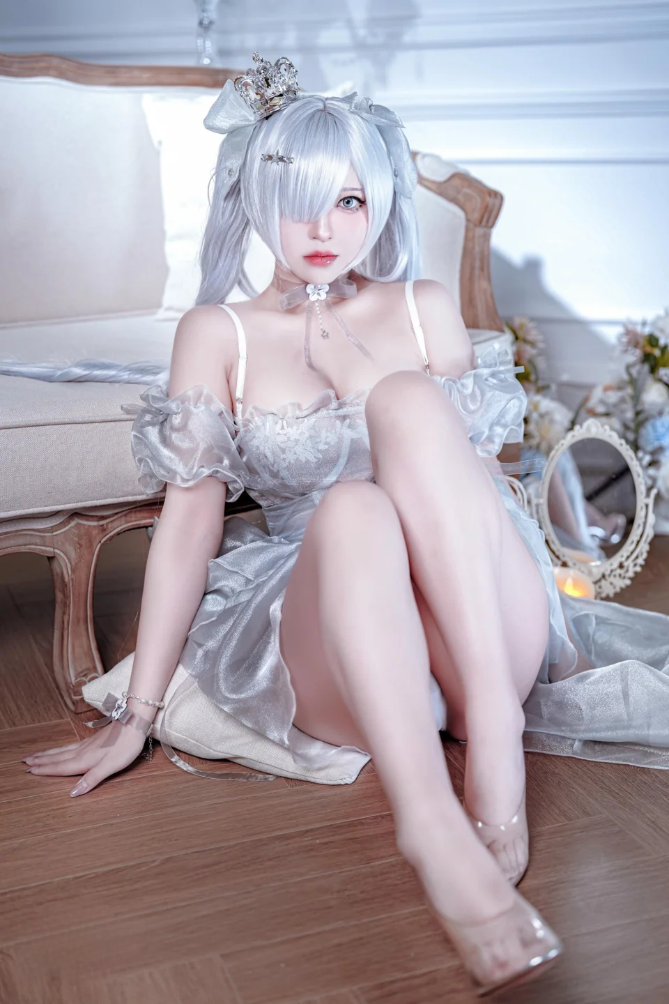 半半子 - No.107 NIKKE Cinderella [30P-140MB] tg@simisebaisi 【丝足阁】016.webp